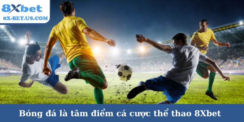 Bóng đá là tâm điểm cá cược thể thao 8Xbet