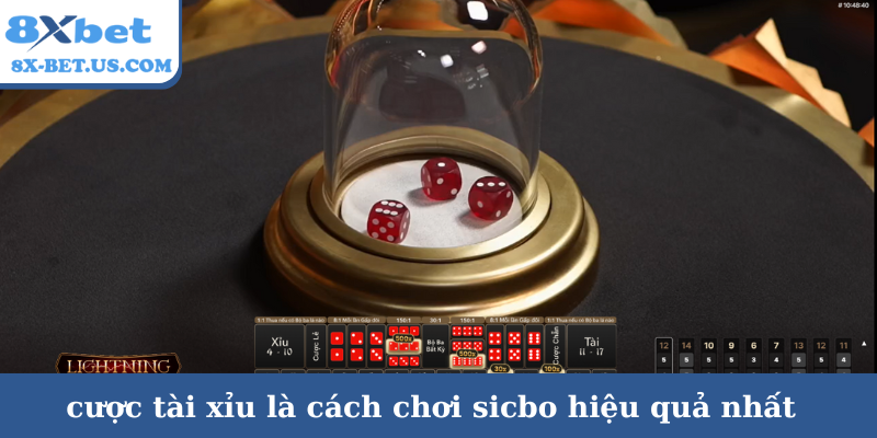 Cược Tài Xỉu là cách chơi Sicbo hiệu quả nhất