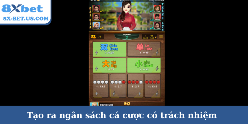 Tạo ra ngân sách cá cược có trách nhiệm